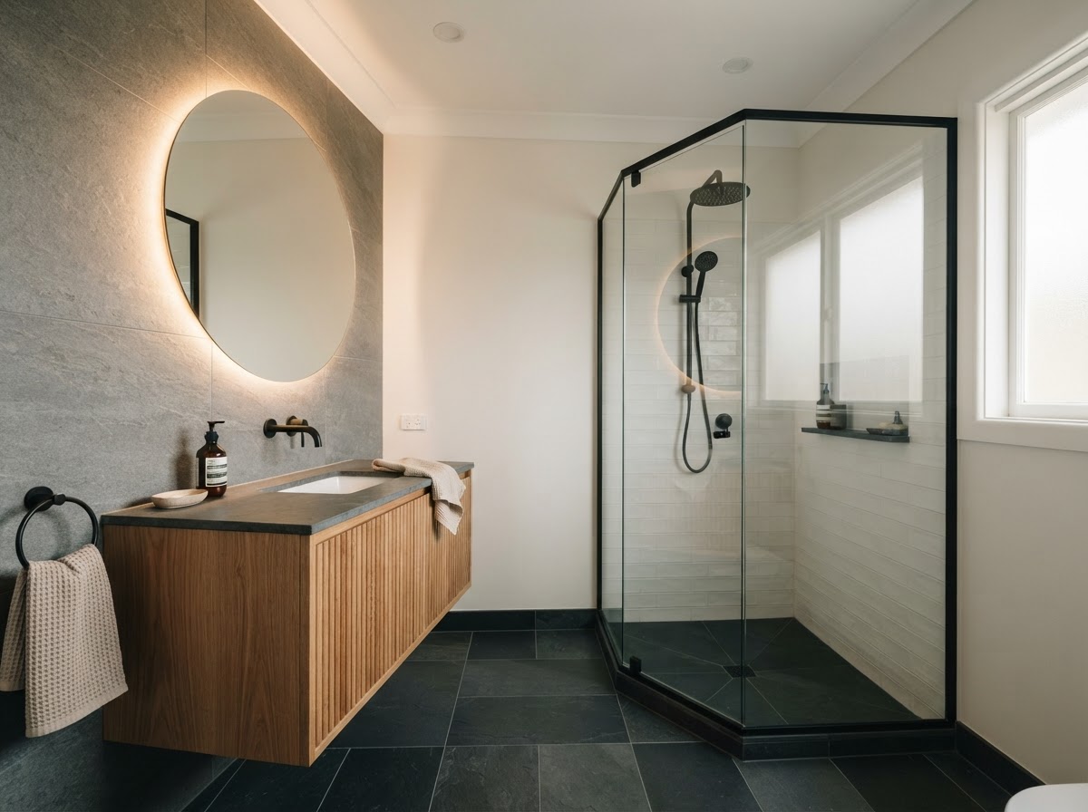 Renovation design 8 from the Bespoke Bathrooms Campbell portfolio