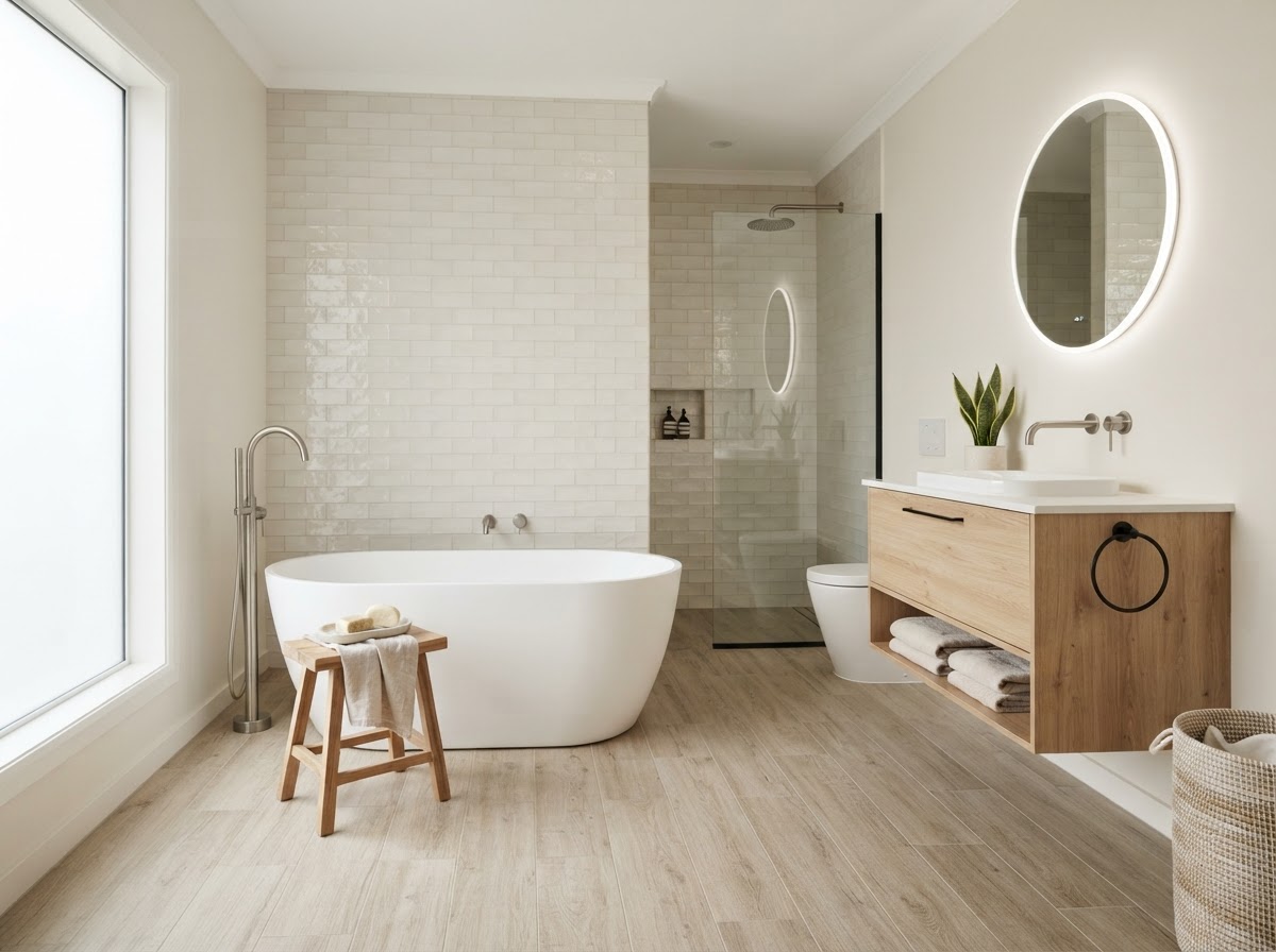 Minimalist luxury building works design