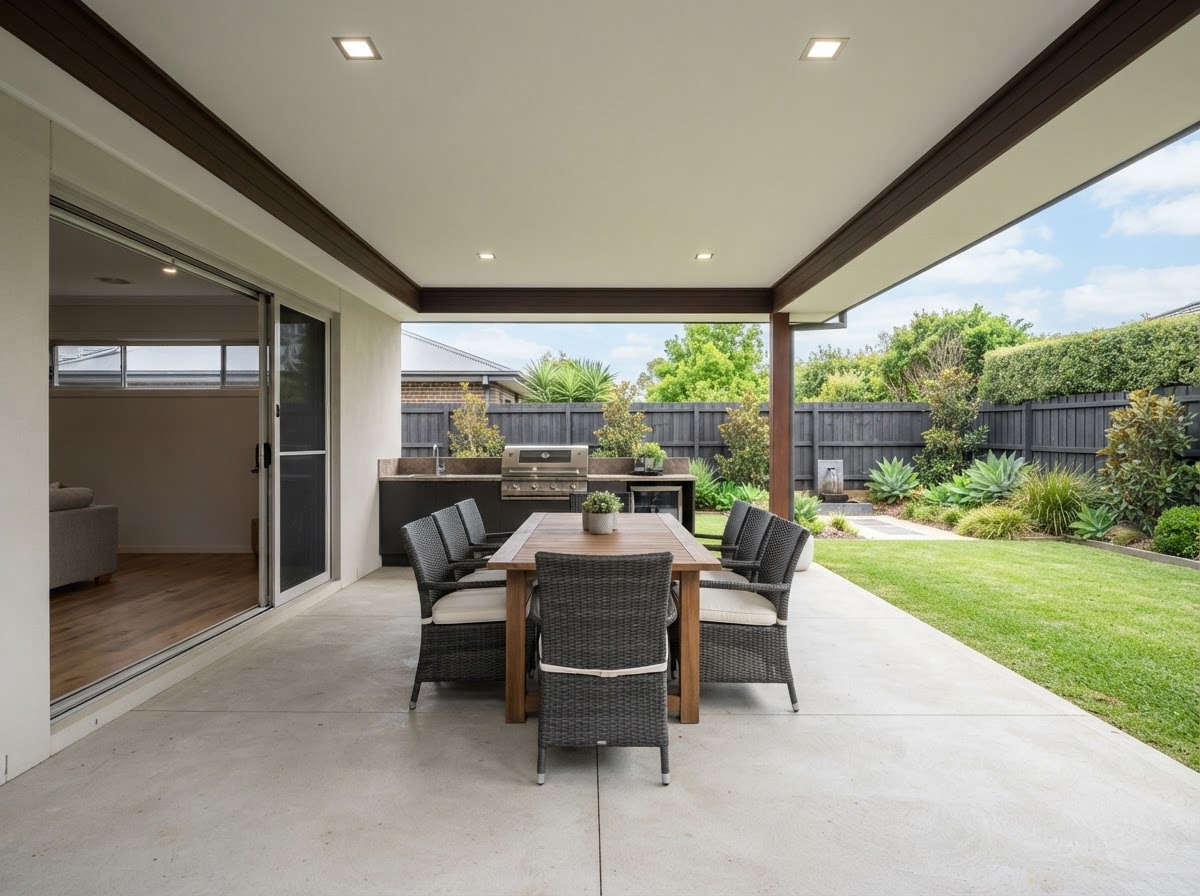 Spacious modern building works design