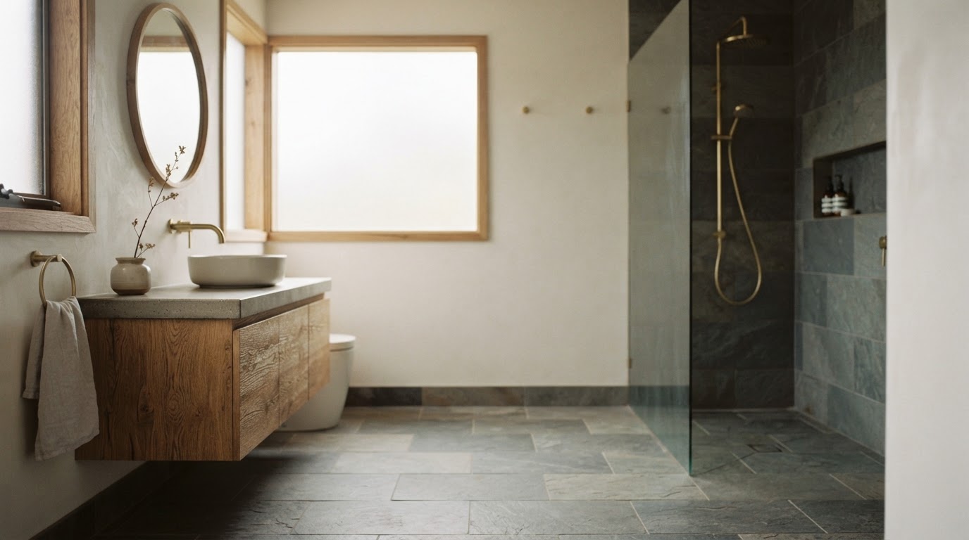 Bespoke Bathrooms Canberra renovation background
