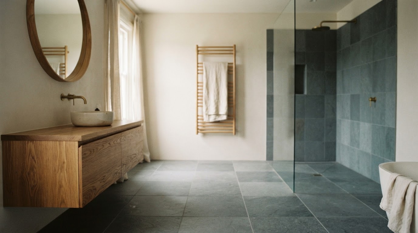 Bespoke Bathrooms Canberra renovation background