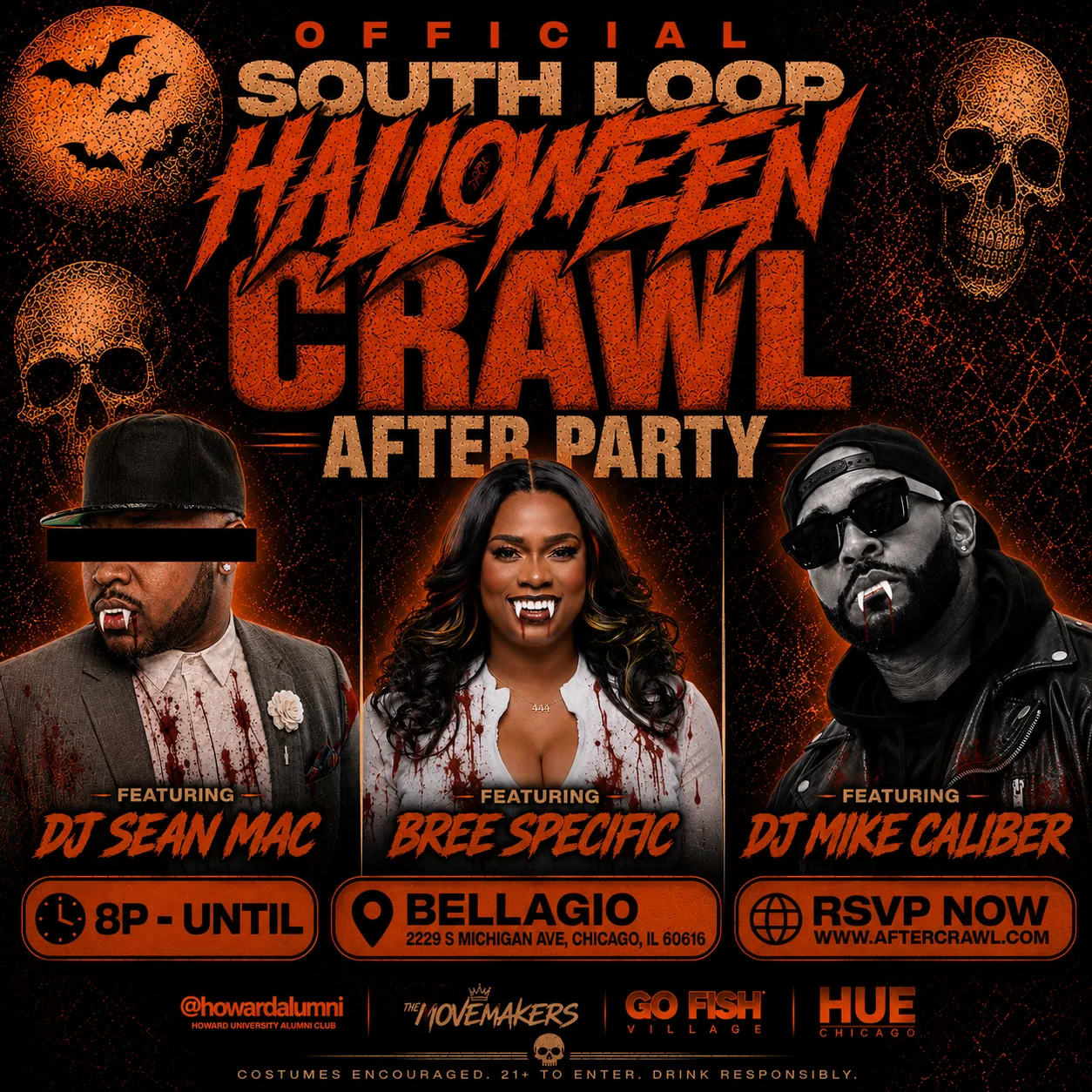 South Loop Halloween Crawl Afterparty
