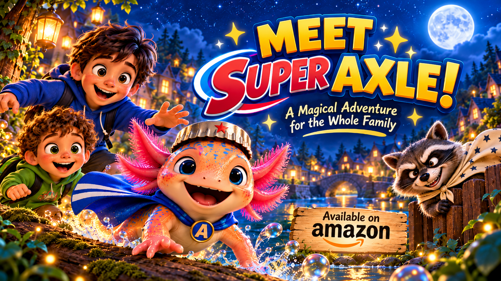 Meet Super Axle - A Magical Adventure for the Whole Family
