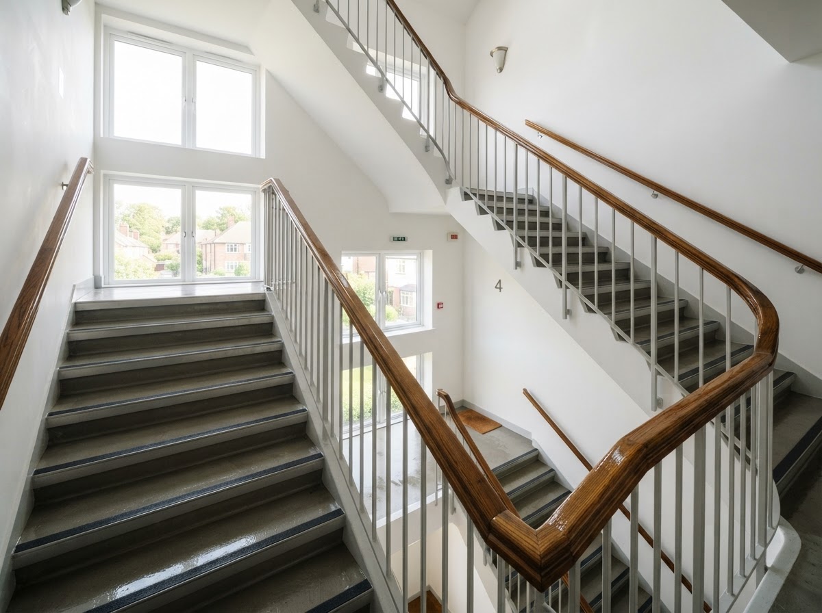 Treppenhausreinigung – professionelle Reinigung