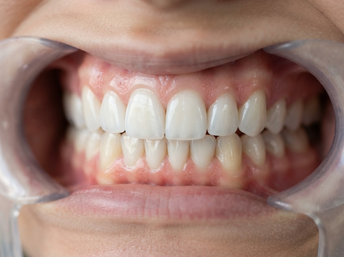 ابتسامة هوليوود وتجميل الأسنان — بعد
