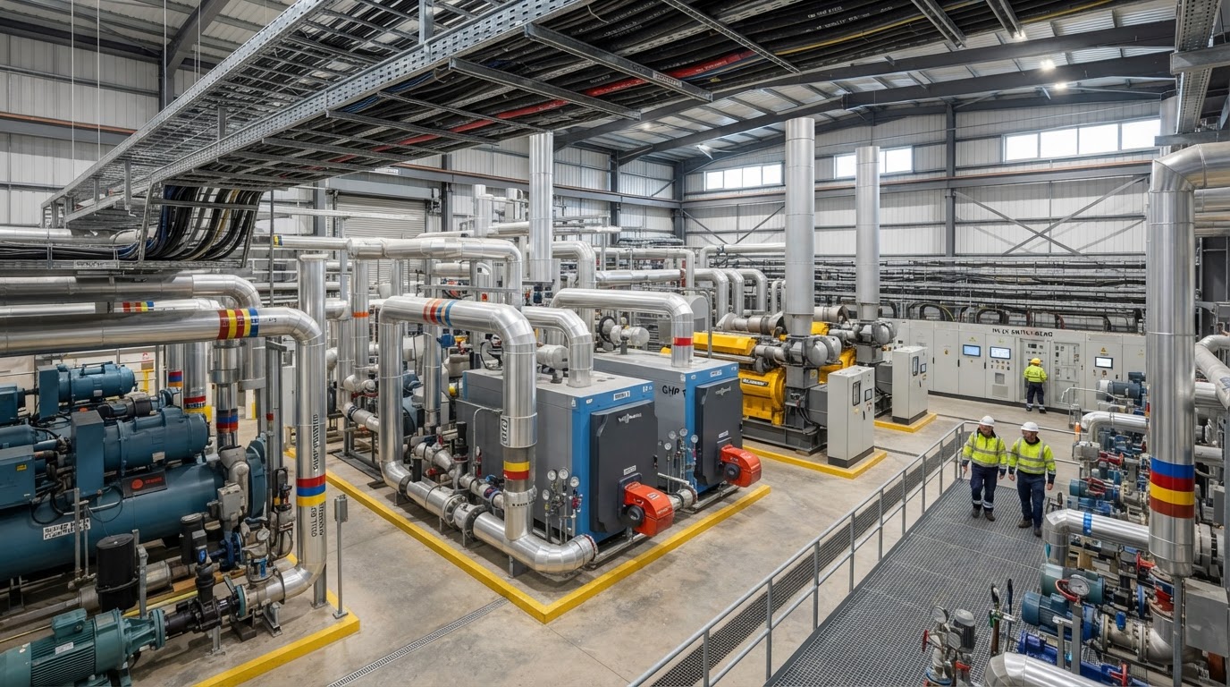 Industrial Energy Solutions Belfast & Northern Ireland — illustrative engineering image for social media post