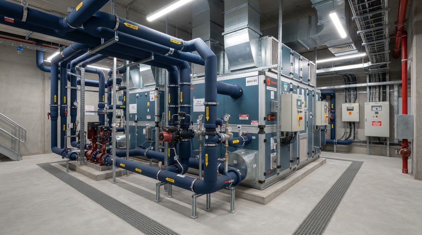 Commercial Cooling Systems Belfast & Northern Ireland — illustrative engineering image for social media post