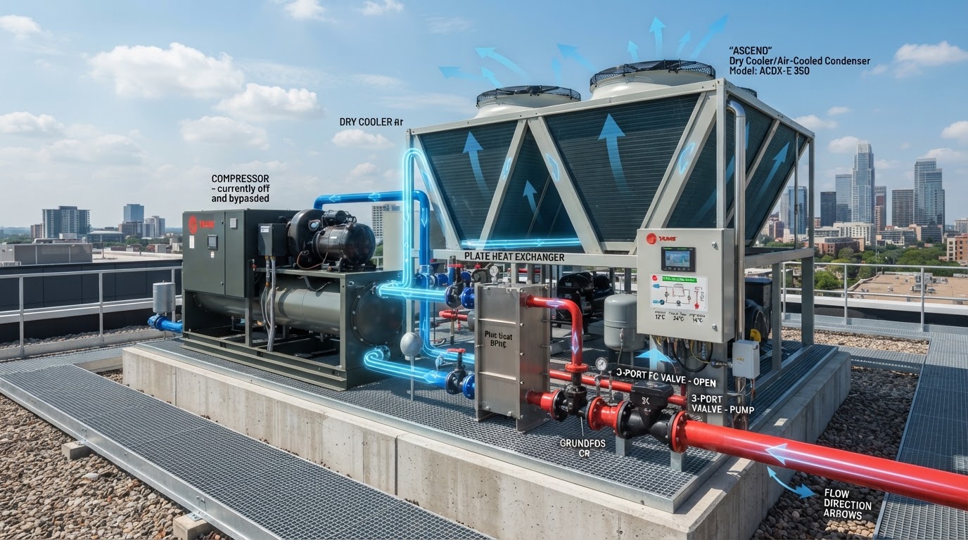 Free Cooling Systems Belfast & Northern Ireland — illustrative engineering image for social media post