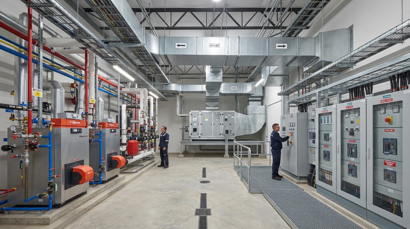 Building Energy Systems Belfast & Northern Ireland — illustrative engineering image for social media post