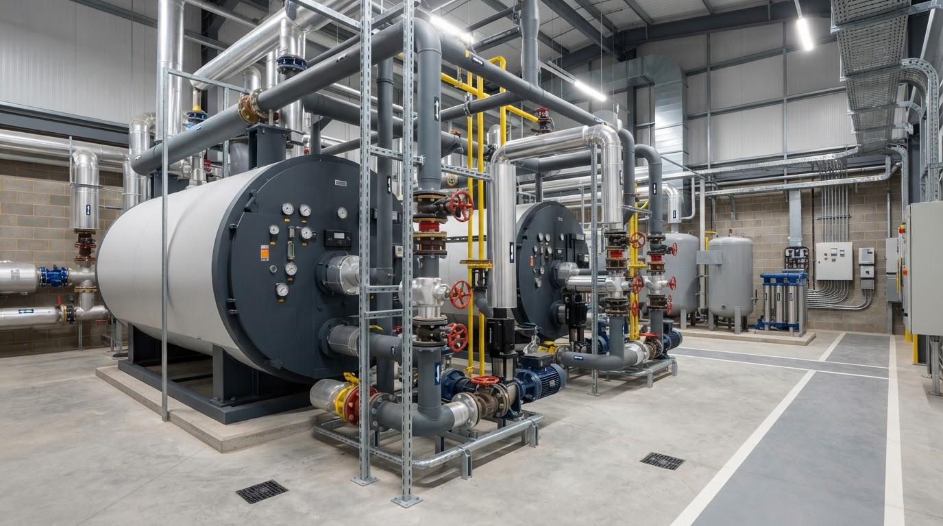 Industrial Heating Equipment Belfast & Northern Ireland — illustrative engineering image for social media post