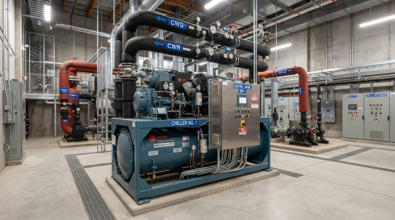 Chiller Engineering Belfast & Northern Ireland — illustrative engineering image for social media post