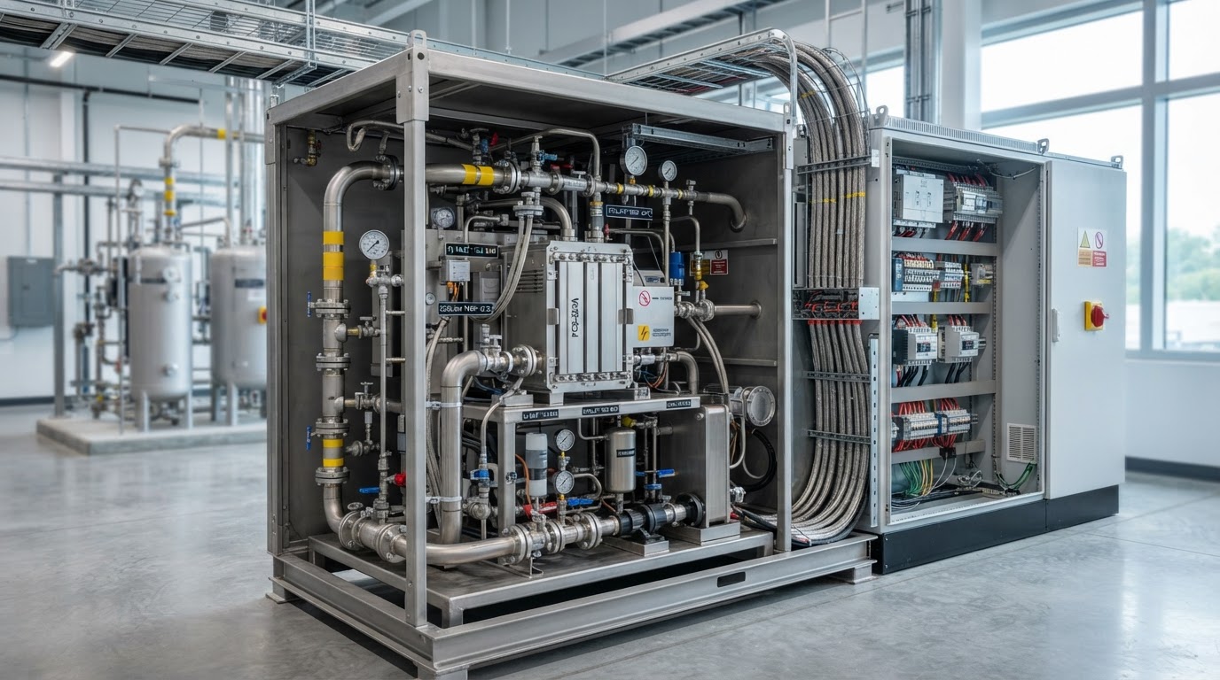 Hydrogen Power Systems Belfast & Northern Ireland — illustrative engineering image for social media post