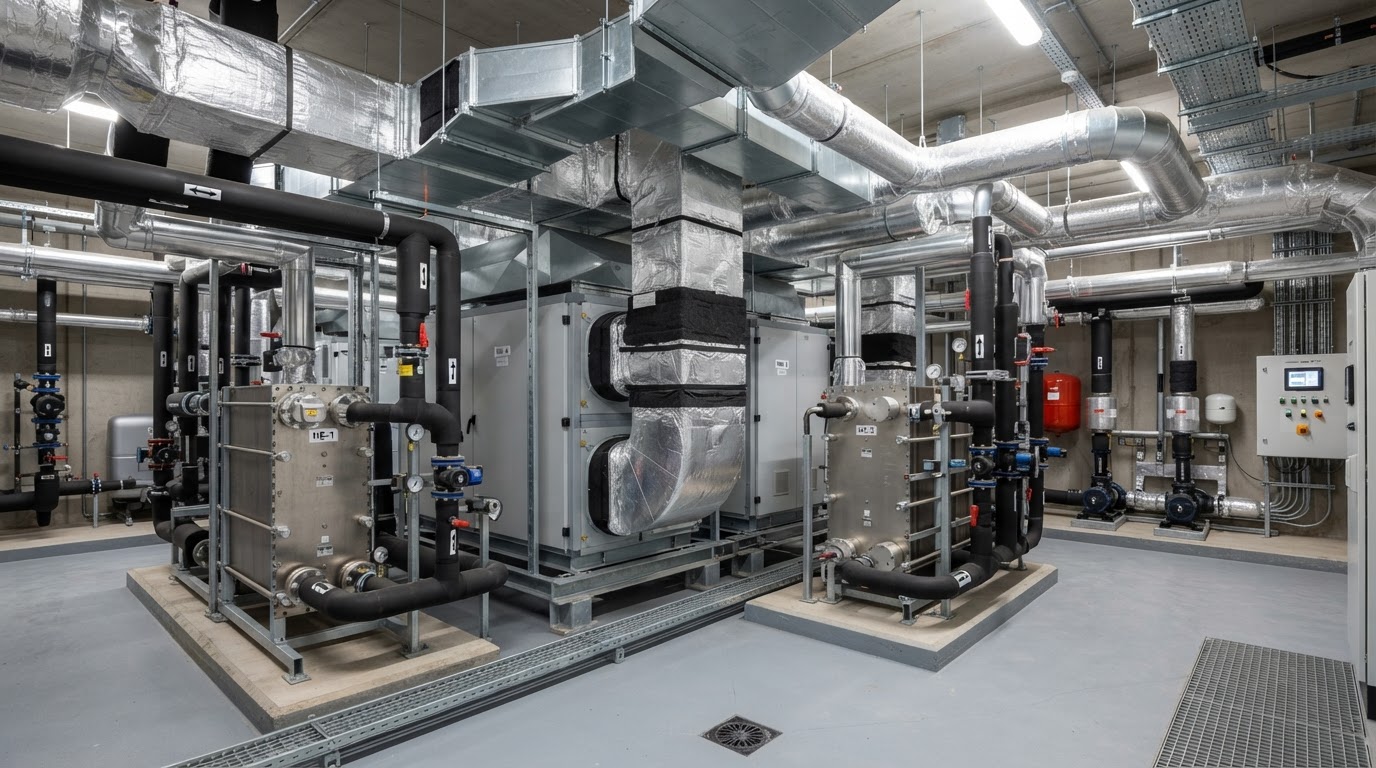 Commercial Heat Recovery Belfast & Northern Ireland — illustrative engineering image for social media post