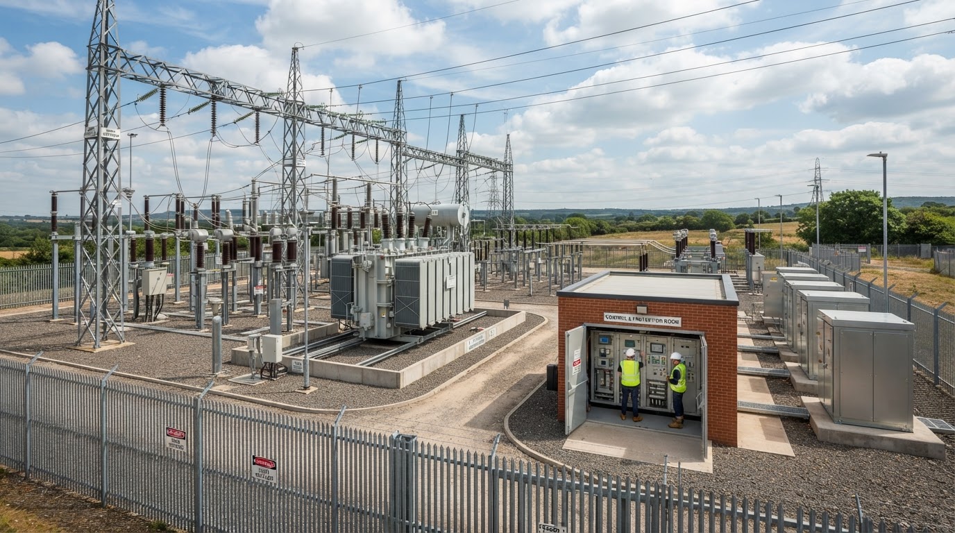 Electrical Design Consultants Belfast & Northern Ireland — illustrative engineering image for social media post