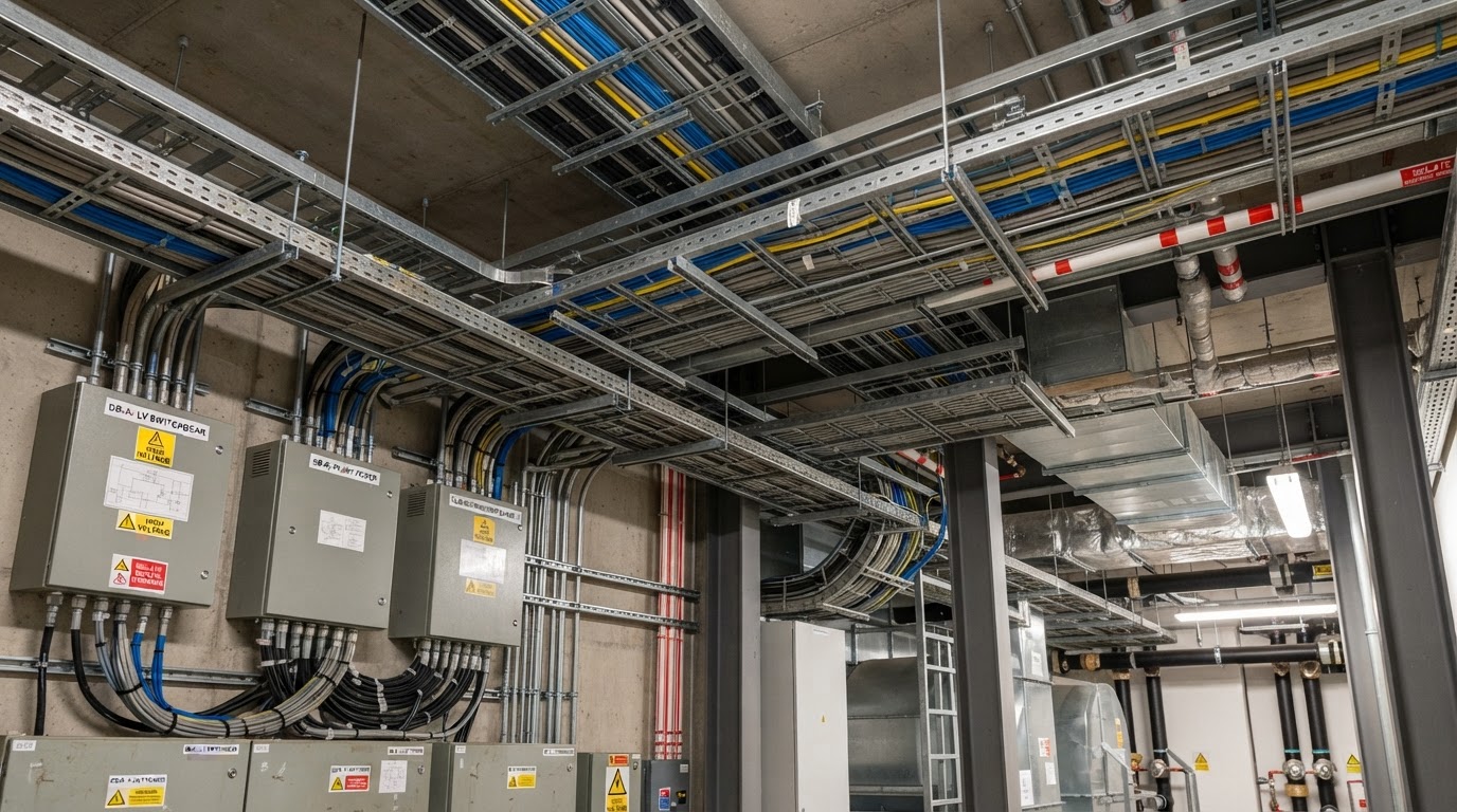 Electrical Infrastructure Engineering Belfast & Northern Ireland — illustrative engineering image for social media post