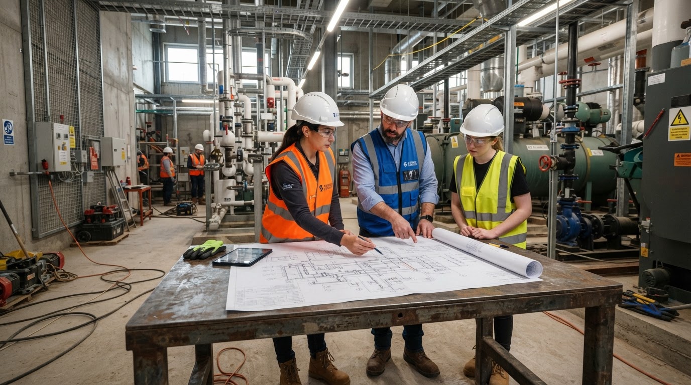Engineering Project Management Belfast & Northern Ireland — illustrative engineering image for social media post