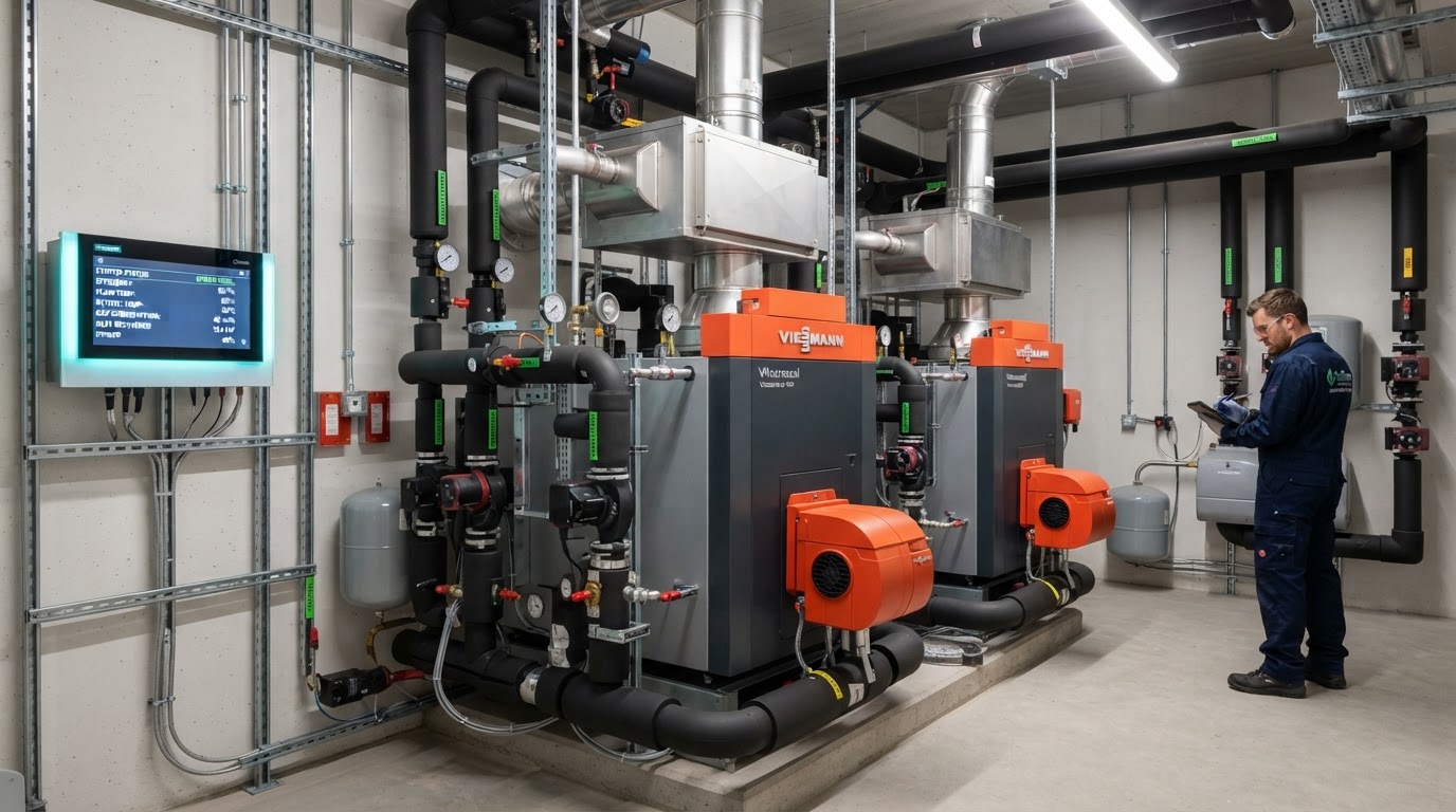 Energy Efficient Heating Systems Belfast & Northern Ireland — illustrative engineering image for social media post