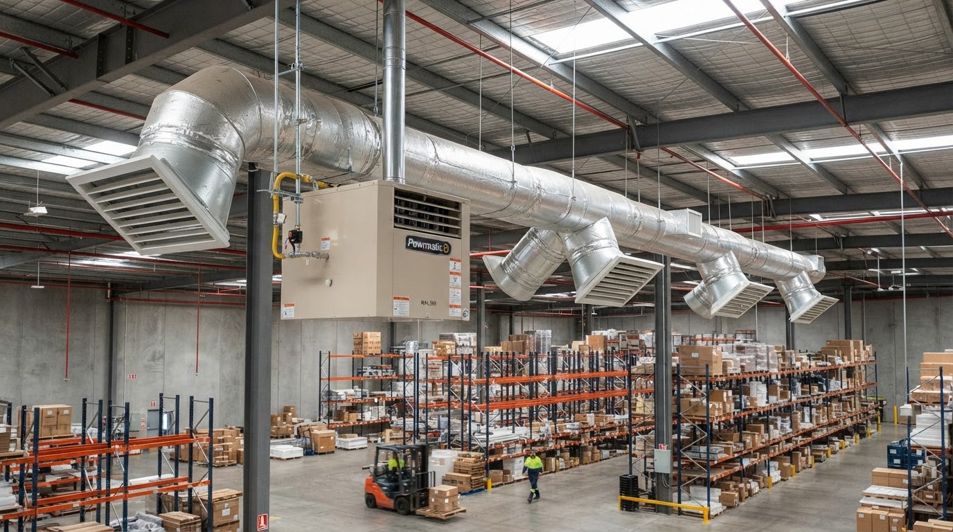 Gas Fired Heating Systems Belfast & Northern Ireland — illustrative engineering image for social media post