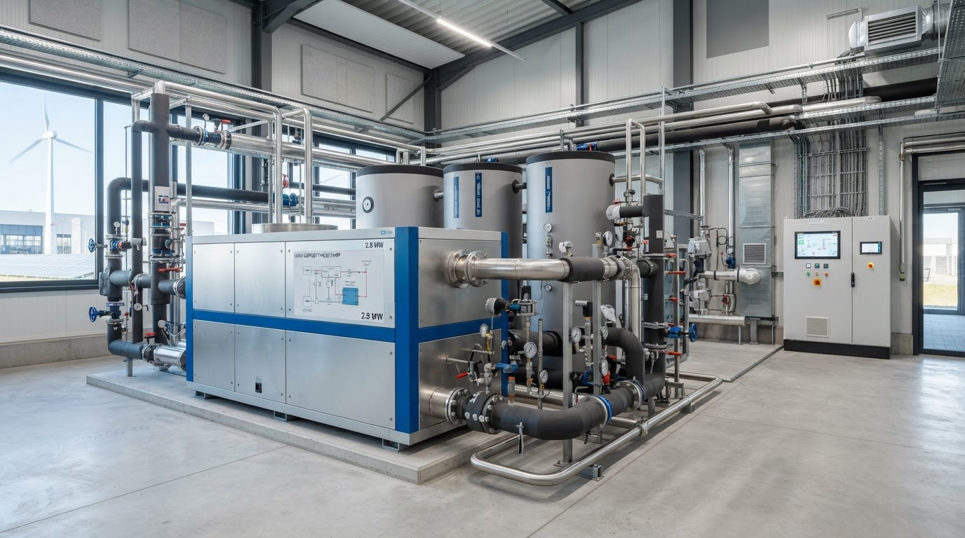 Commercial Building Heating Belfast & Northern Ireland — illustrative engineering image for social media post