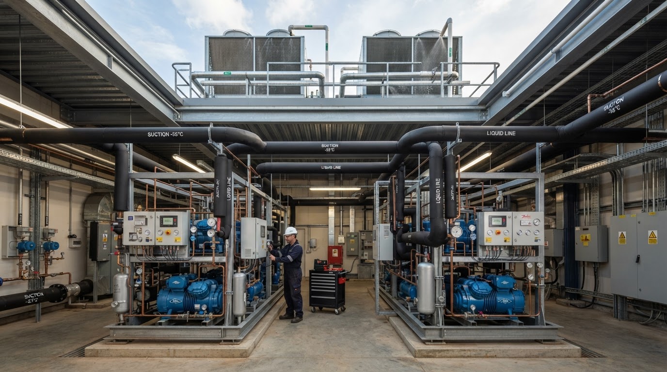 Commercial Refrigeration Systems Belfast & Northern Ireland — illustrative engineering image for social media post