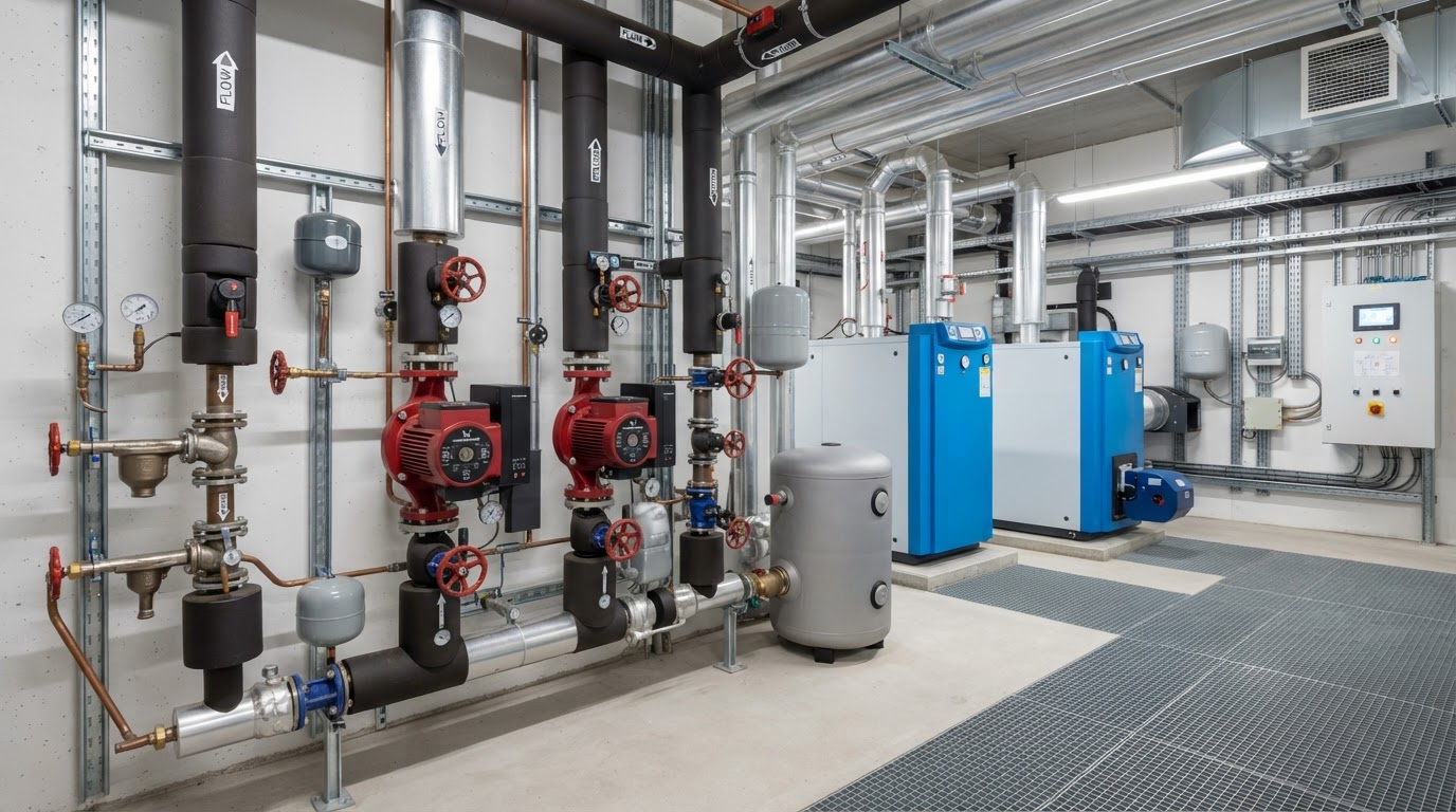 Industrial Heating Company Belfast & Northern Ireland — illustrative engineering image for social media post