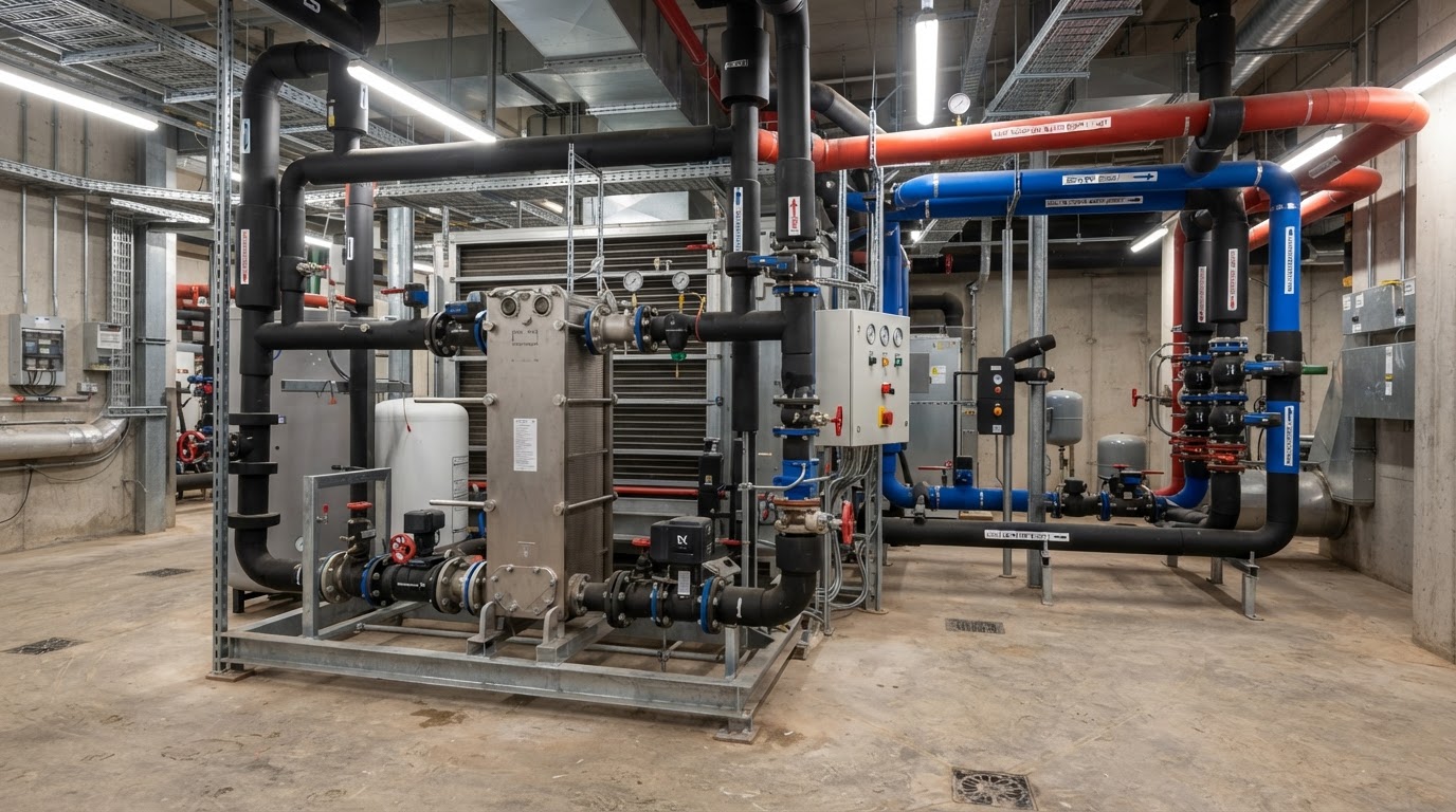 HVAC System Design Belfast & Northern Ireland — illustrative engineering image for social media post