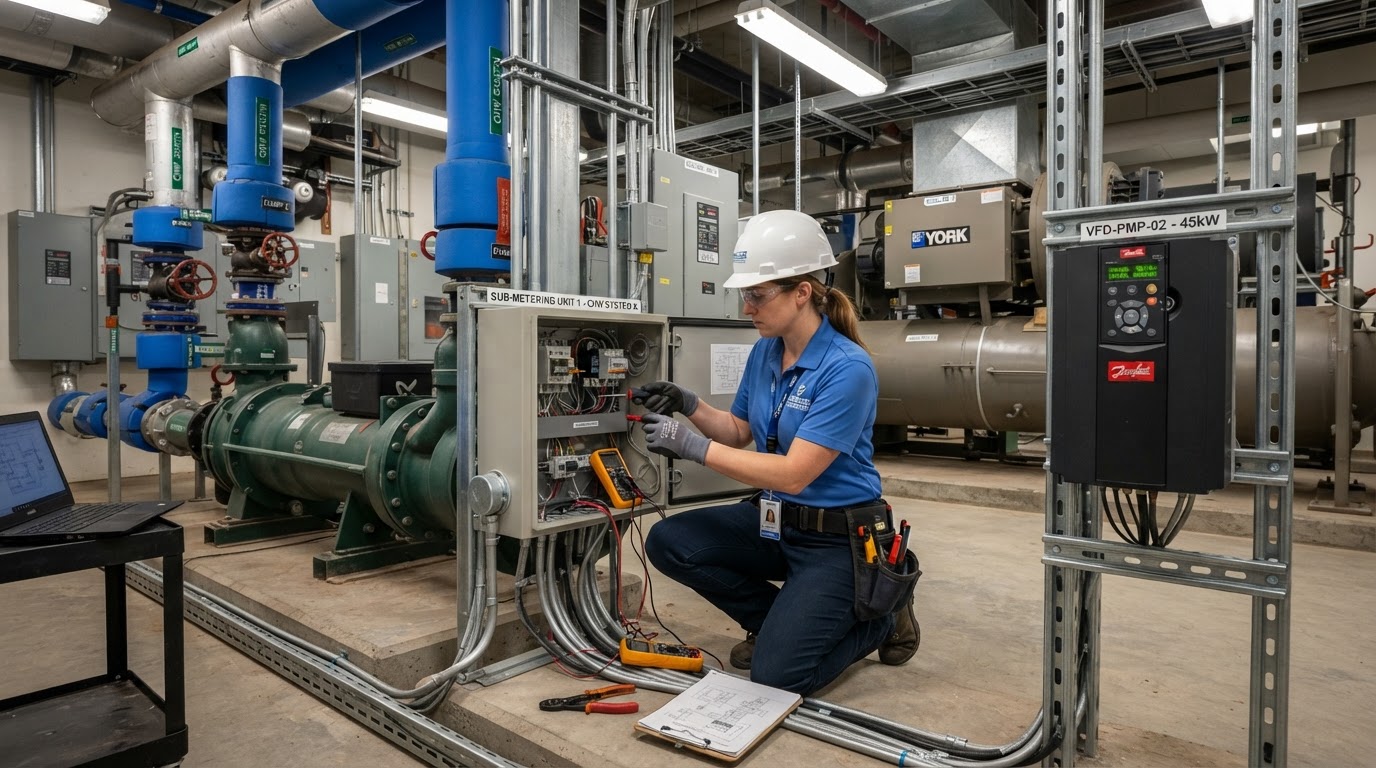 Commercial Energy Efficiency Belfast & Northern Ireland — illustrative engineering image for social media post