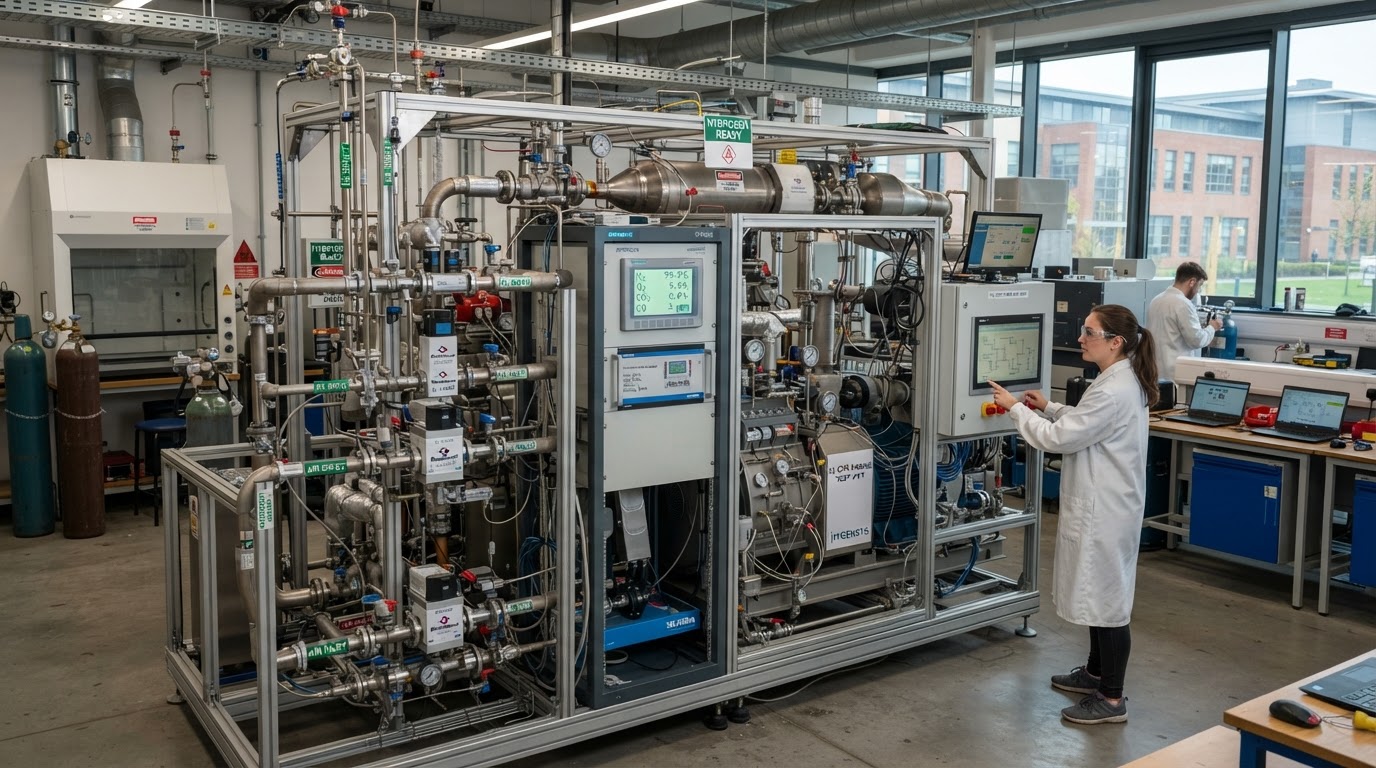 Hydrogen Energy Engineering Belfast & Northern Ireland — illustrative engineering image for social media post