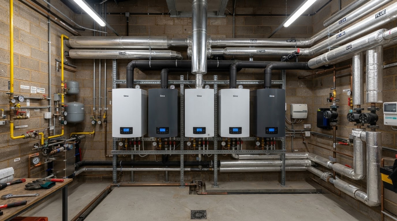 Sime Boilers Belfast & Northern Ireland — illustrative engineering image for social media post