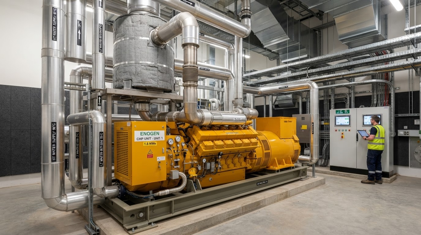 Cogeneration Engineering Belfast & Northern Ireland — illustrative engineering image for social media post