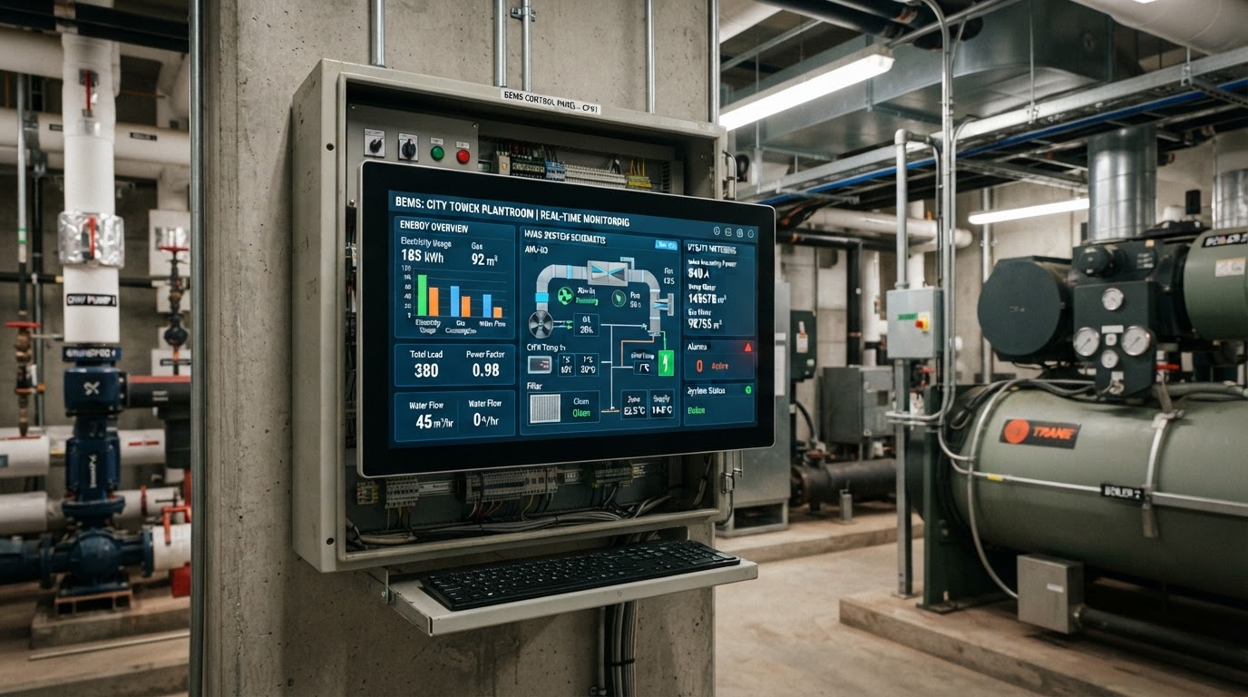 Building Energy Management Systems Belfast & Northern Ireland — illustrative engineering image for social media post