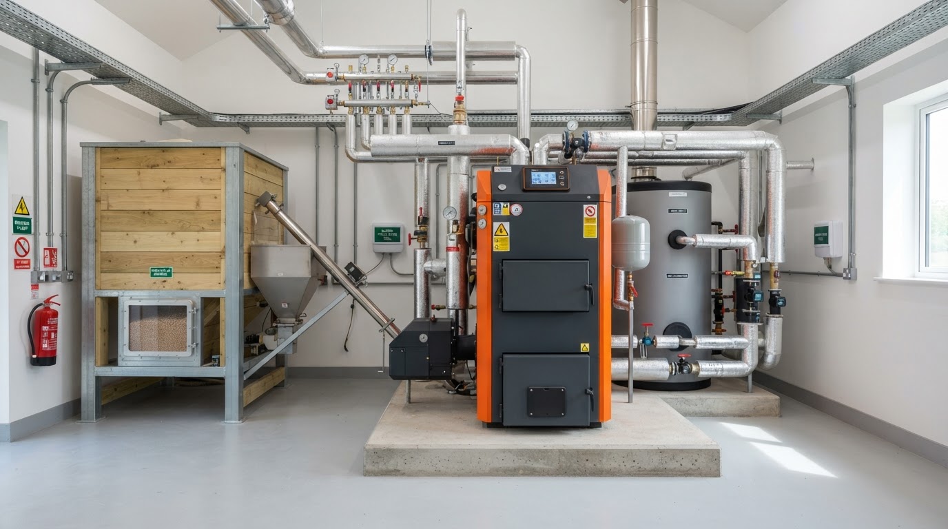 Sustainable Heating Solutions Belfast & Northern Ireland — illustrative engineering image for social media post