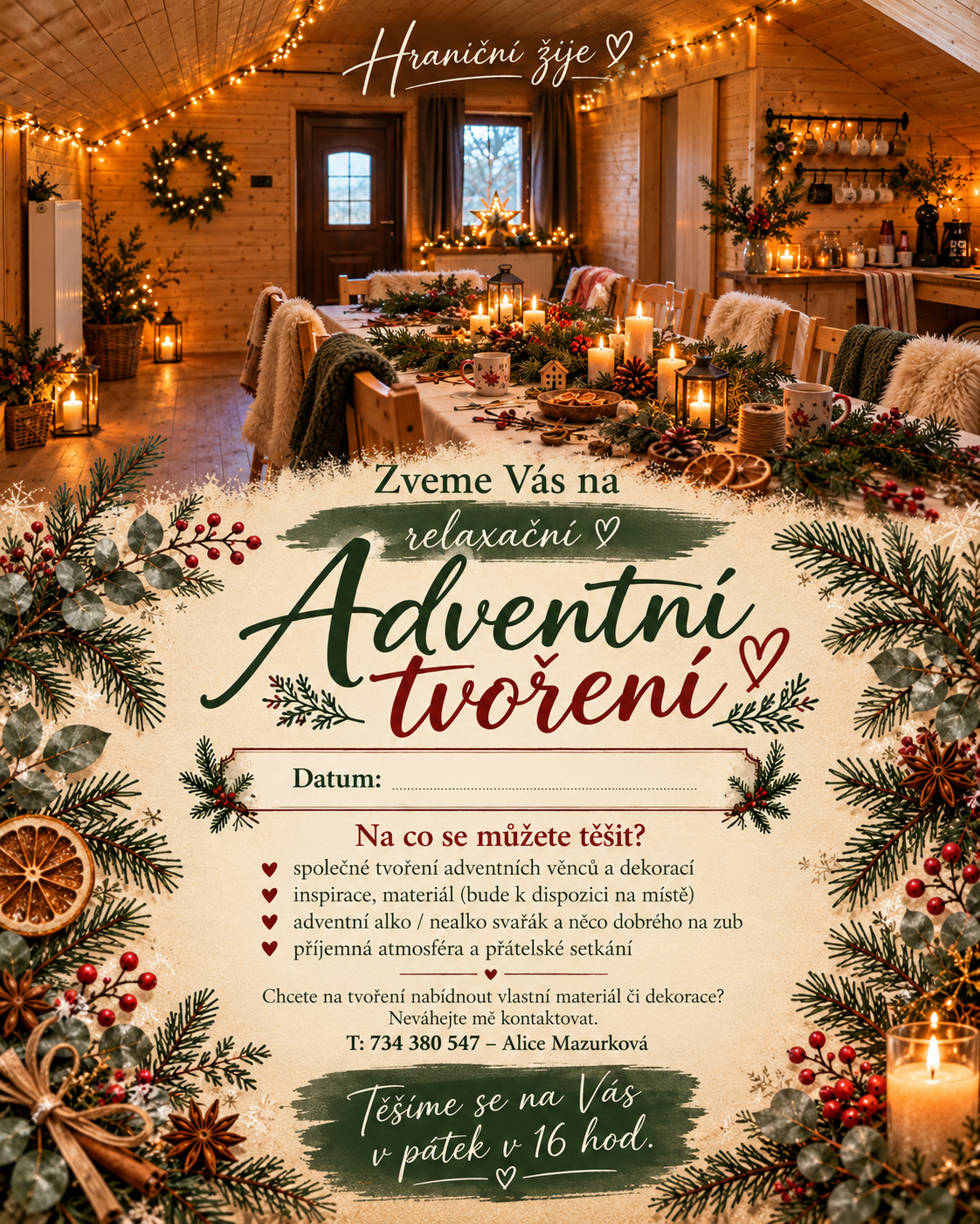 Adventní tvoření