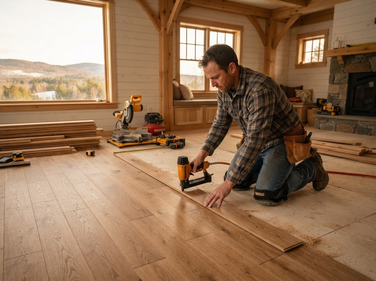 Flooring work by Wing's Home Improvements