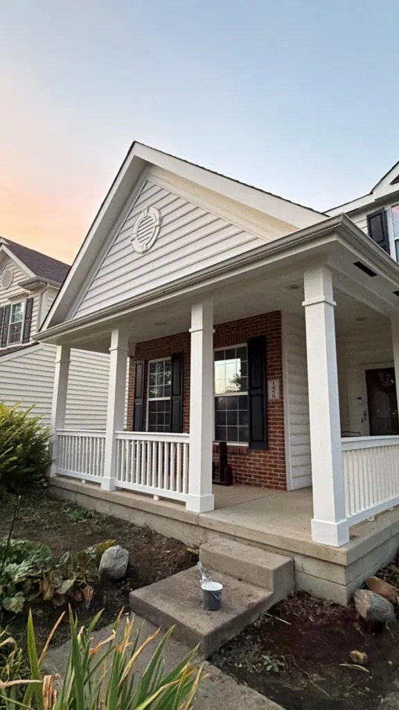 Saravia Pro exterior painting project in Columbus OH