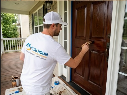 Door Staining