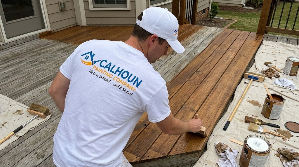 Deck Staining