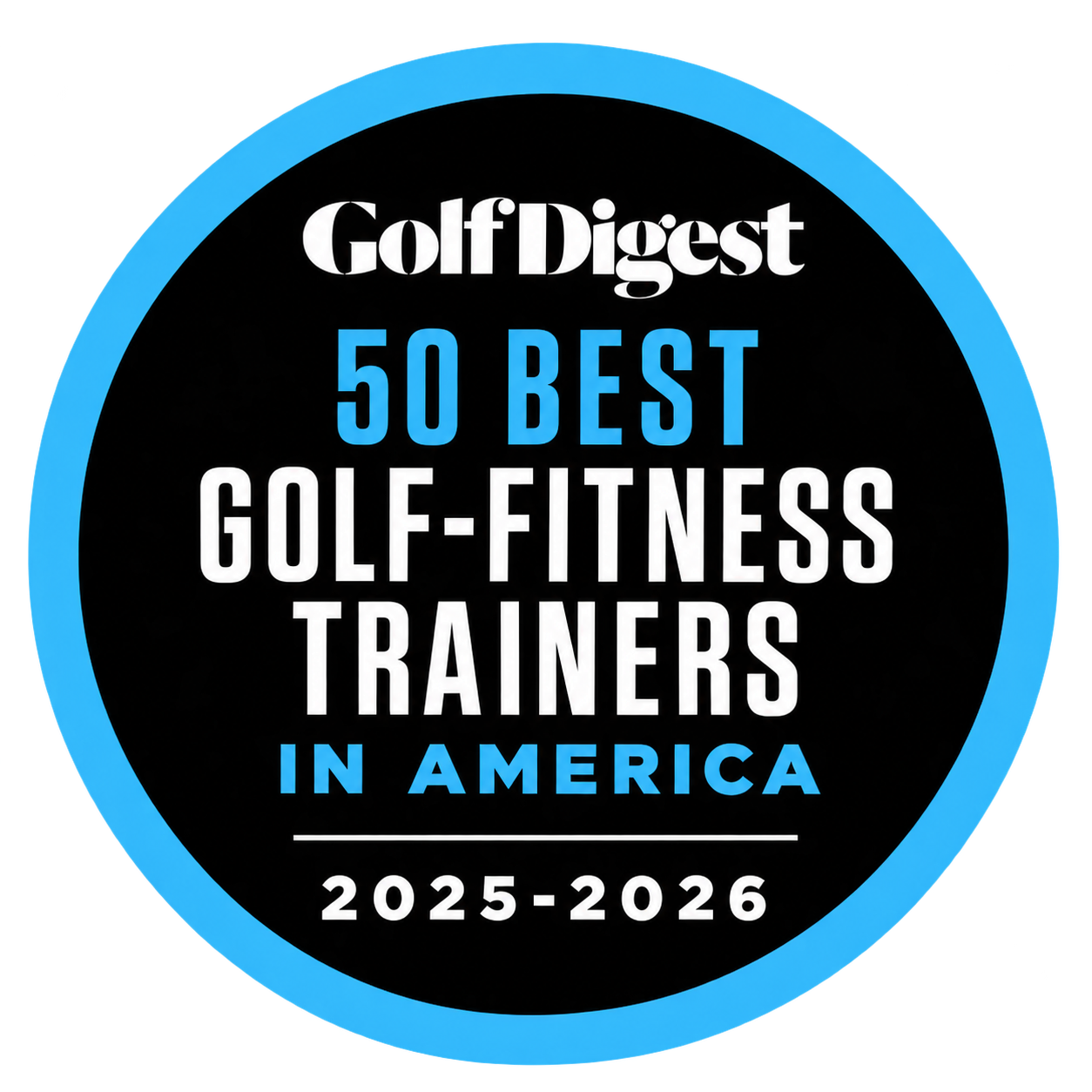 Golf Digest 50 Best Golf-Fitness Trainers in America 2025-2026