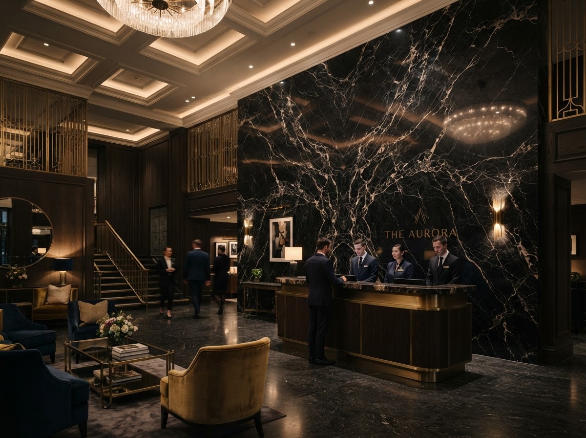 Lobby Feature Wall