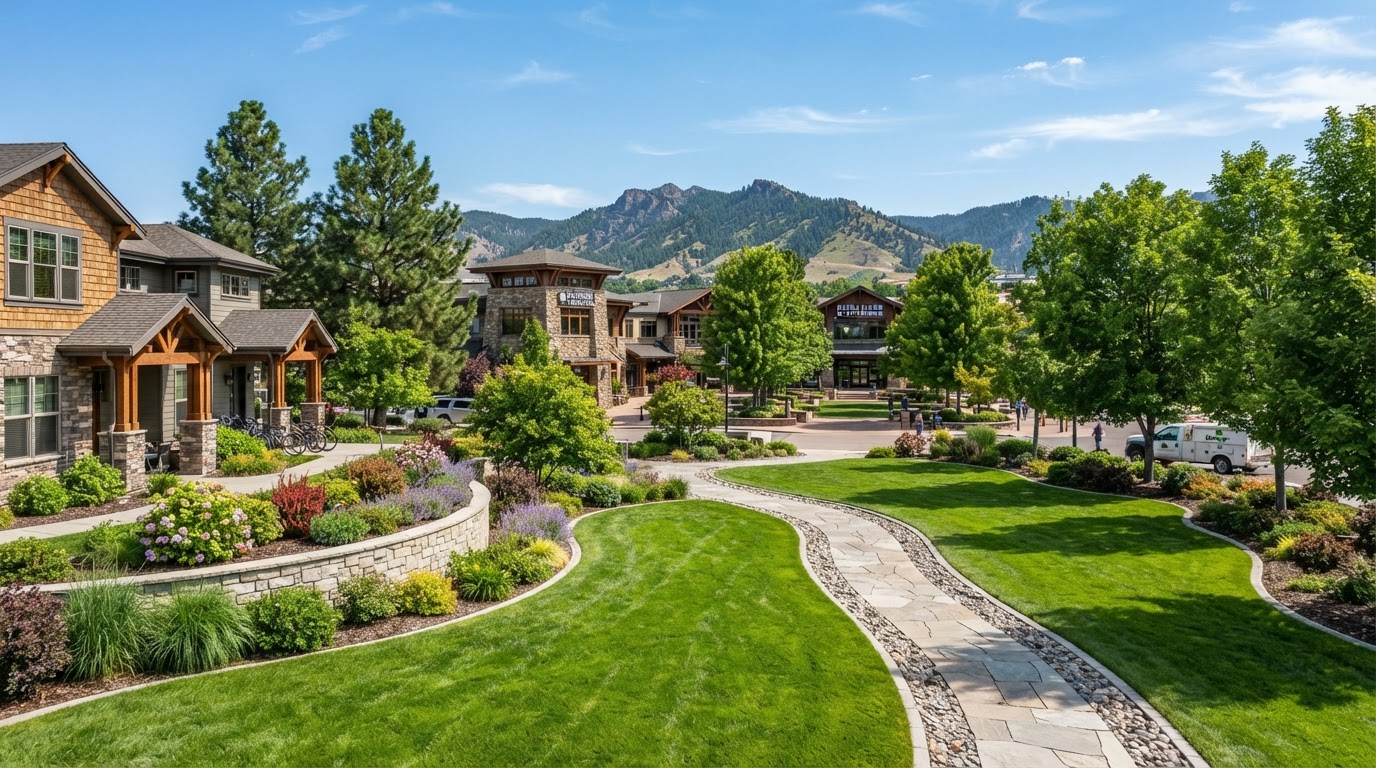 Lush Treasure Valley Idaho Landscaping by Upcity Landscape LLC