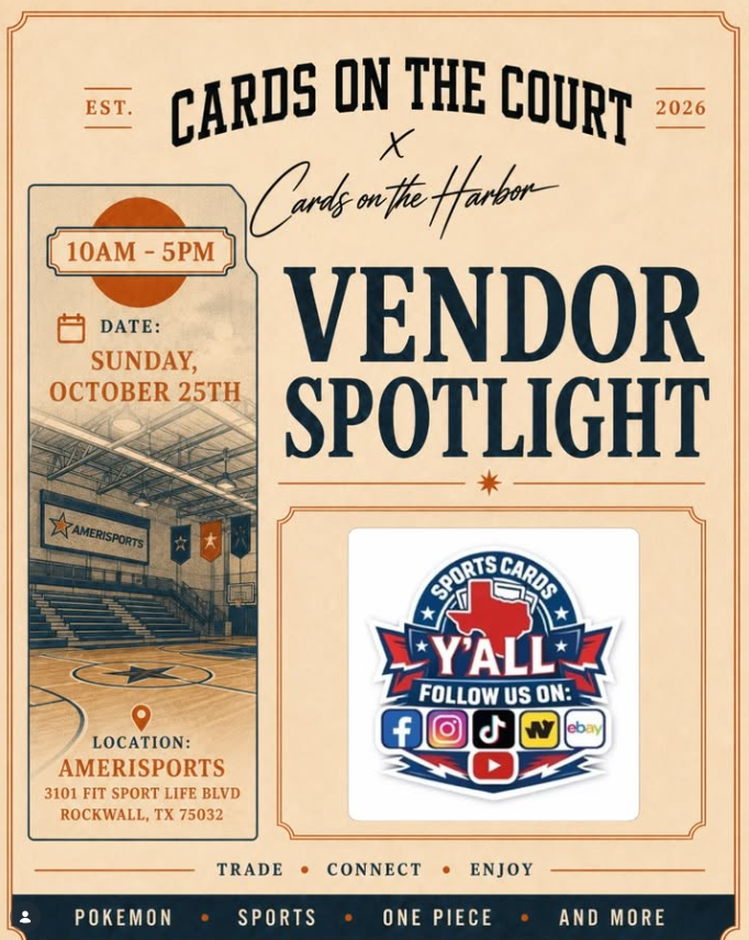 Sports Cards Y'All — Cards on the Court / Harbor Vendor Spotlight