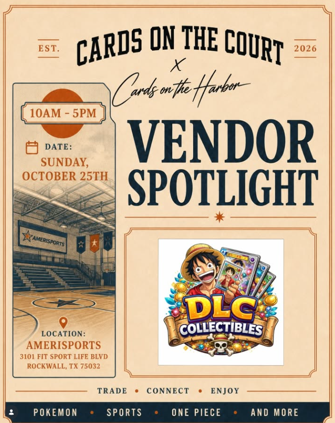 DLC Collectibles — Cards on the Court / Harbor Vendor Spotlight