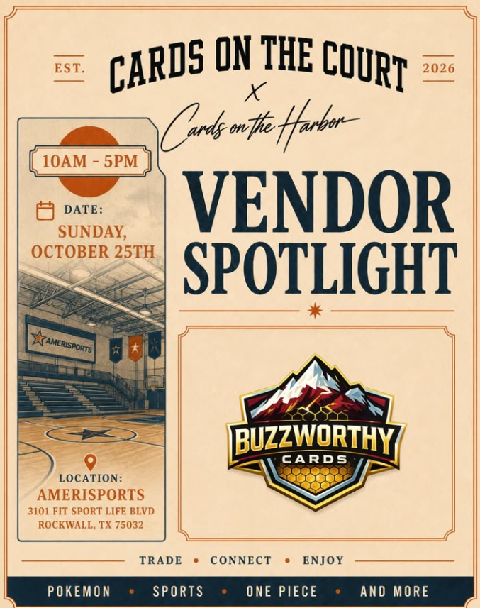 Buzzworthy Cards — Cards on the Court / Harbor Vendor Spotlight