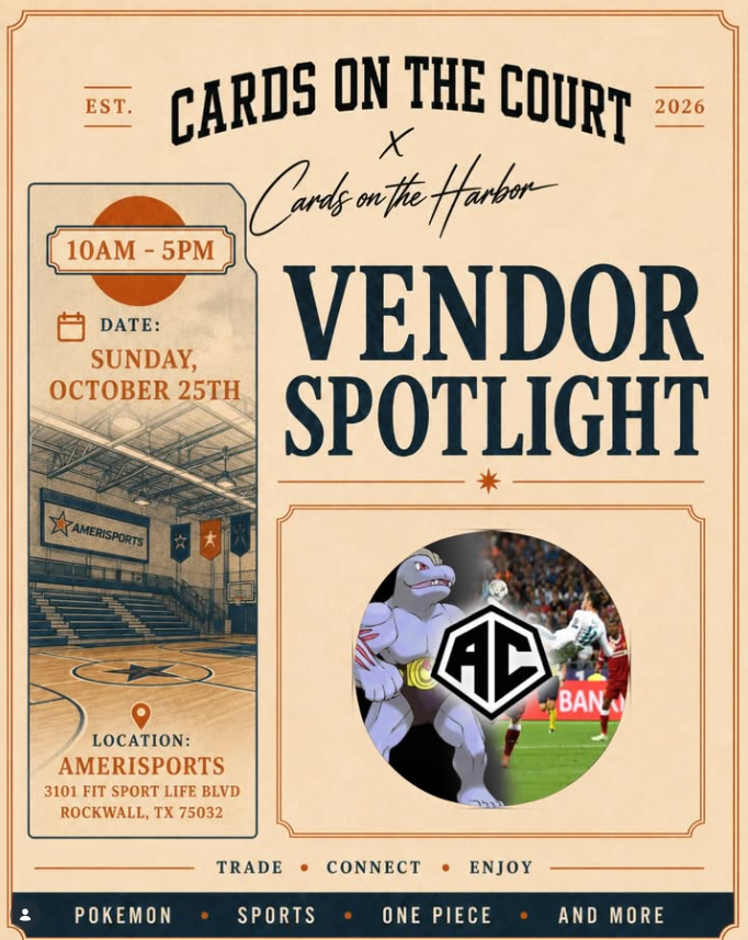 AC Collectibles — Cards on the Court / Harbor Vendor Spotlight