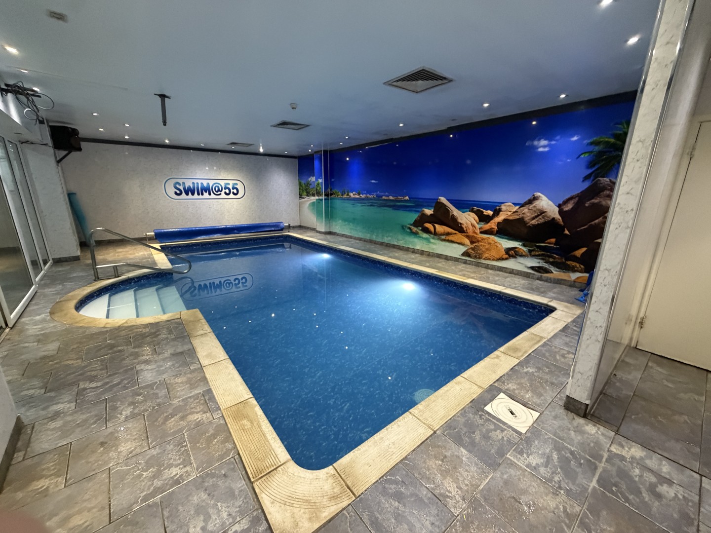 The swimming pool at Swim 55 in Golborne, the teaching venue for Swims Ahead