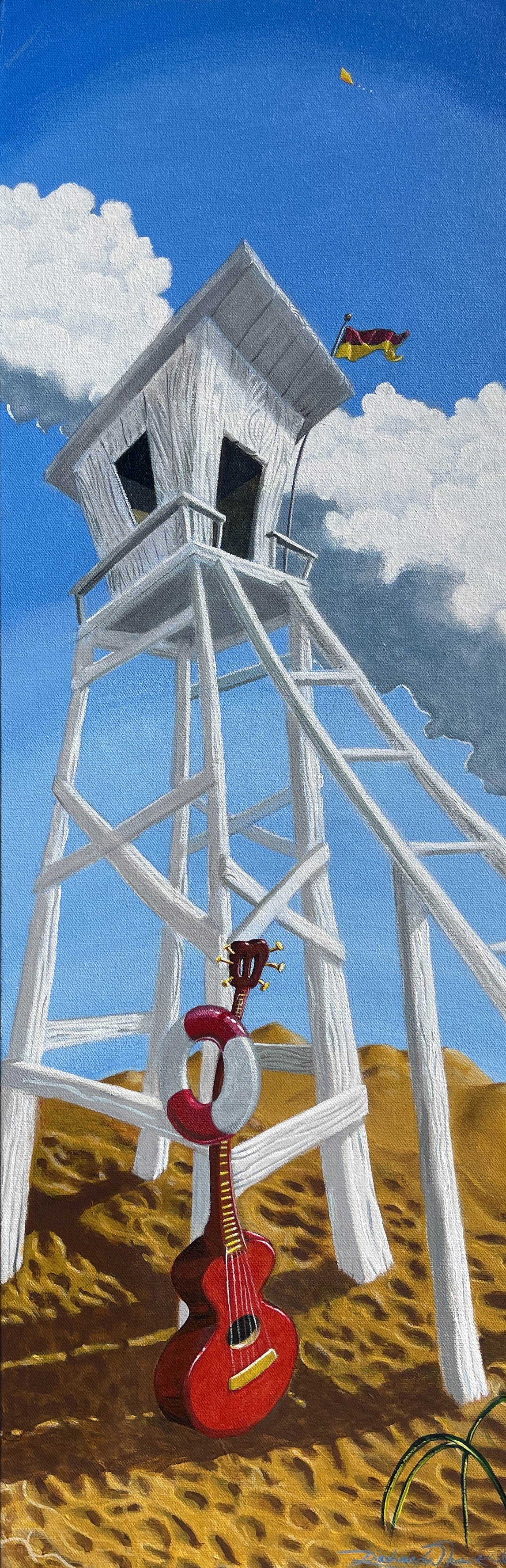 Lifesavor — Acrylic on Canvas