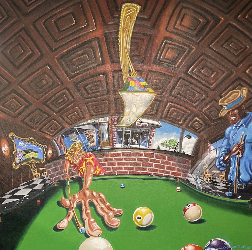 8 Ball — Acrylic on Canvas