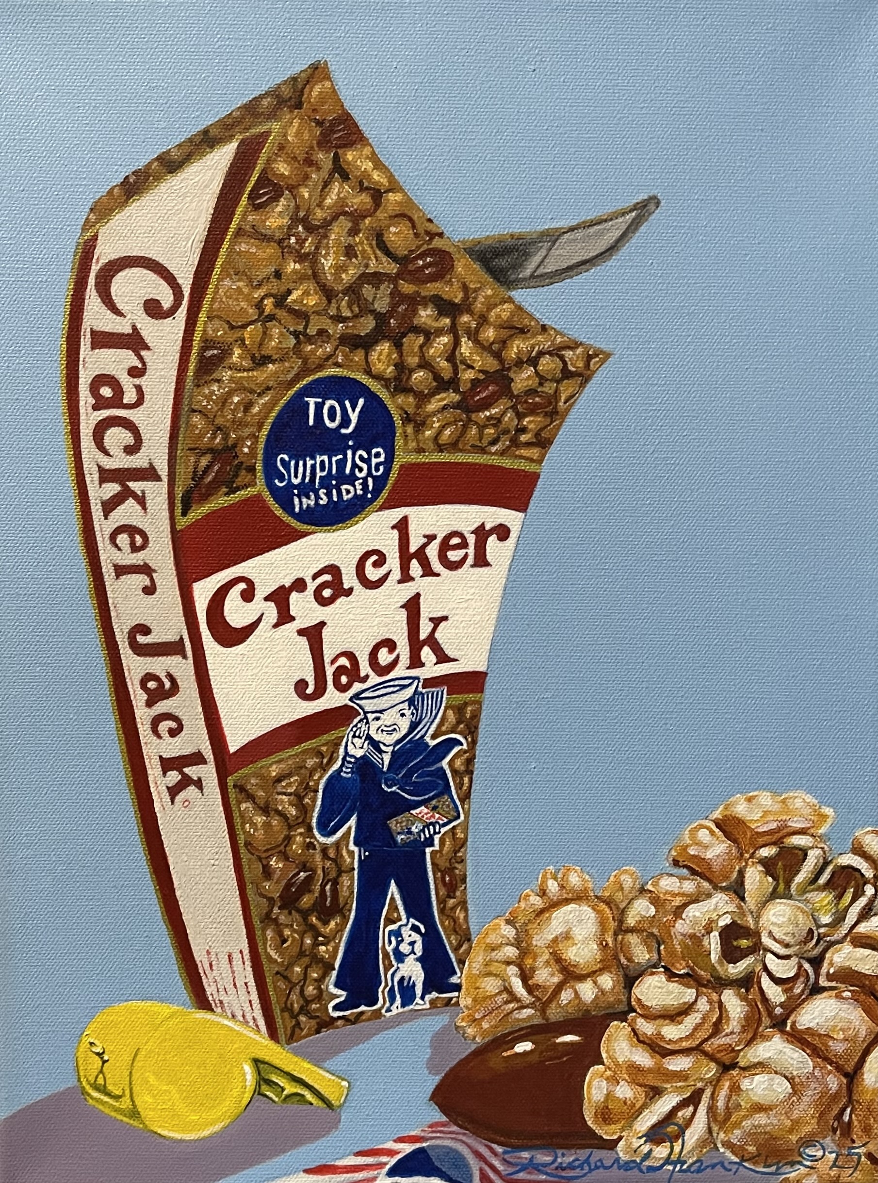 The Prize Inside — Acrylic on Canvas