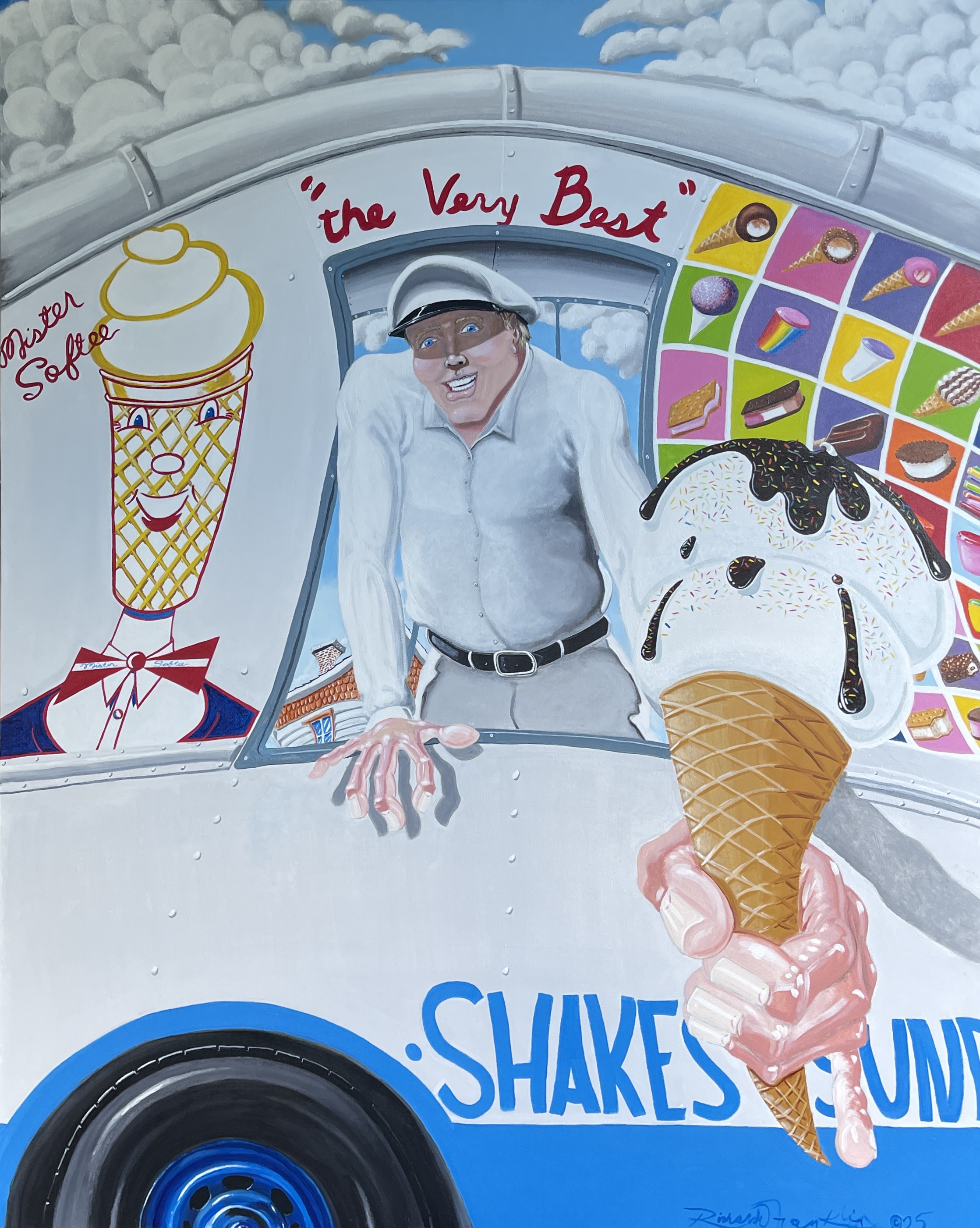 Mr. Softee — Acrylic on Canvas