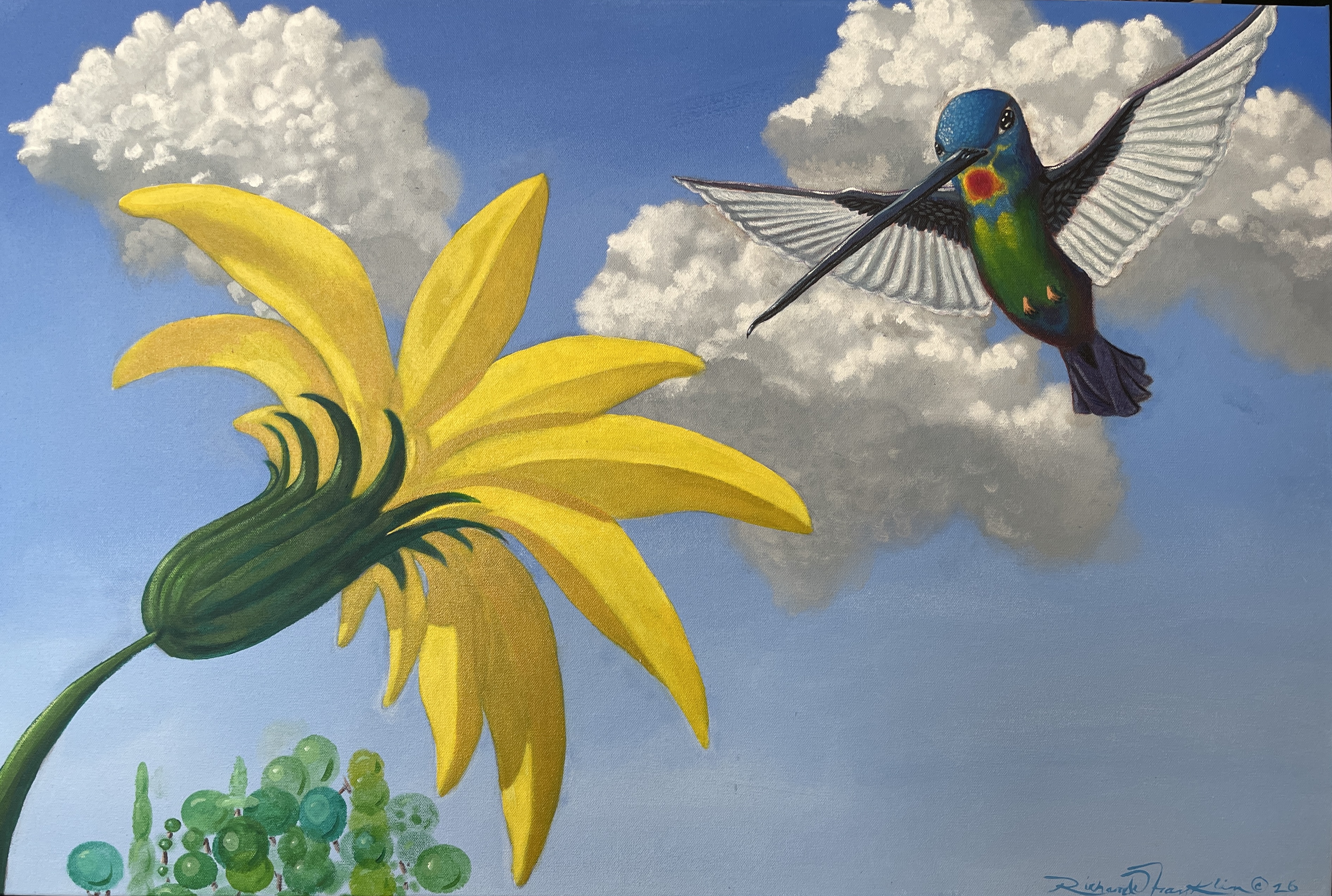 Early Bird — Acrylic on Canvas